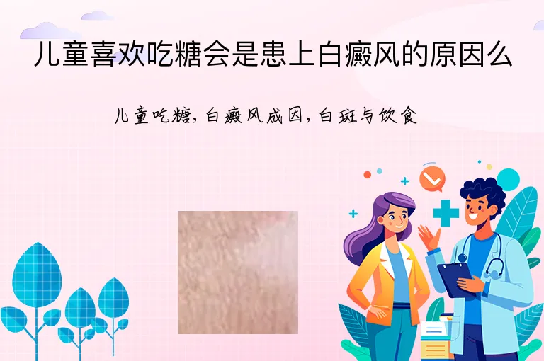 儿童喜欢吃糖会是患上白癜风的原因么