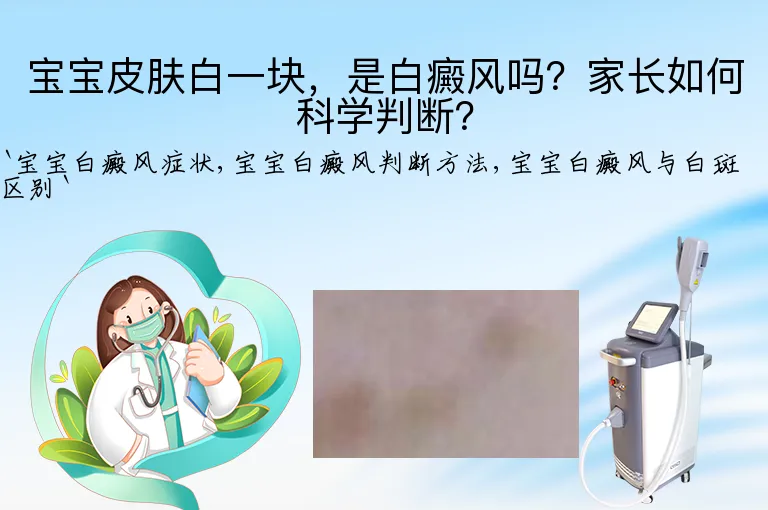 宝宝皮肤白一块，是白癜风吗？家长如何科学判断？