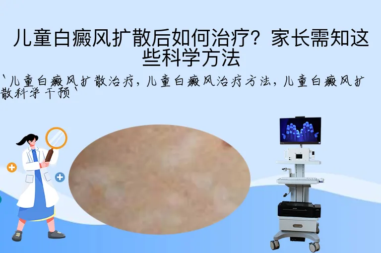 儿童白癜风扩散后如何治疗？家长需知这些科学方法