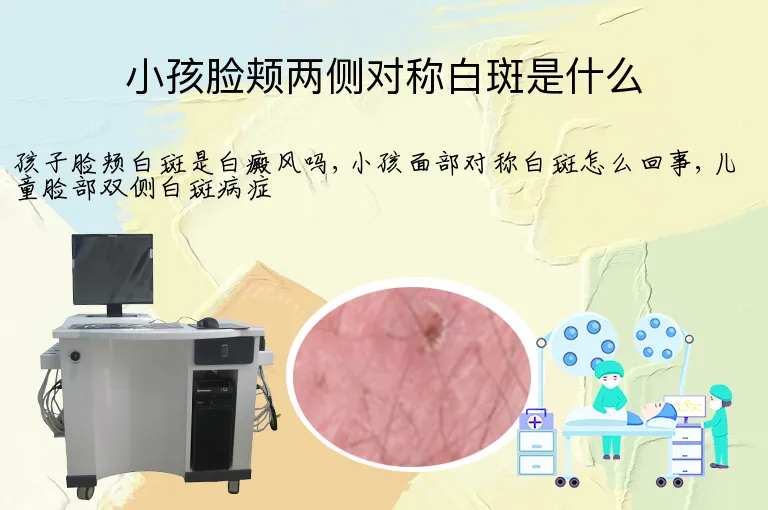 小孩脸颊两侧对称白斑是什么