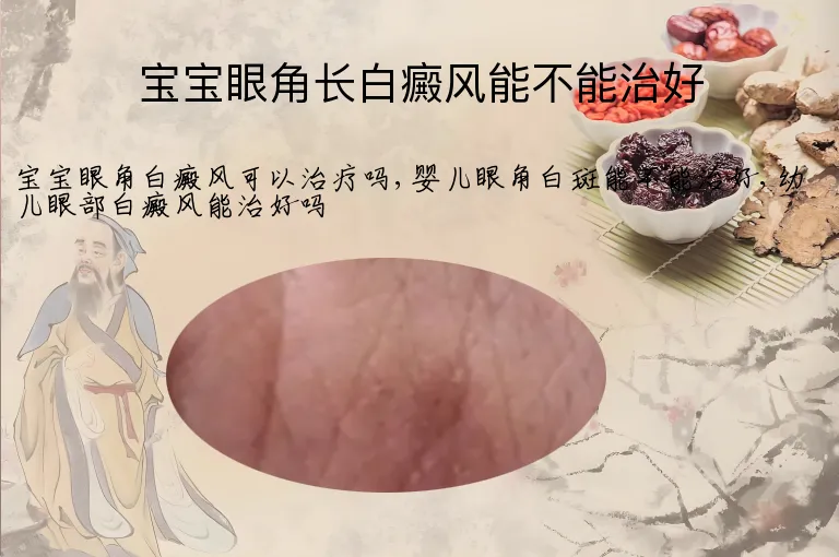 宝宝眼角长白癜风能不能治好