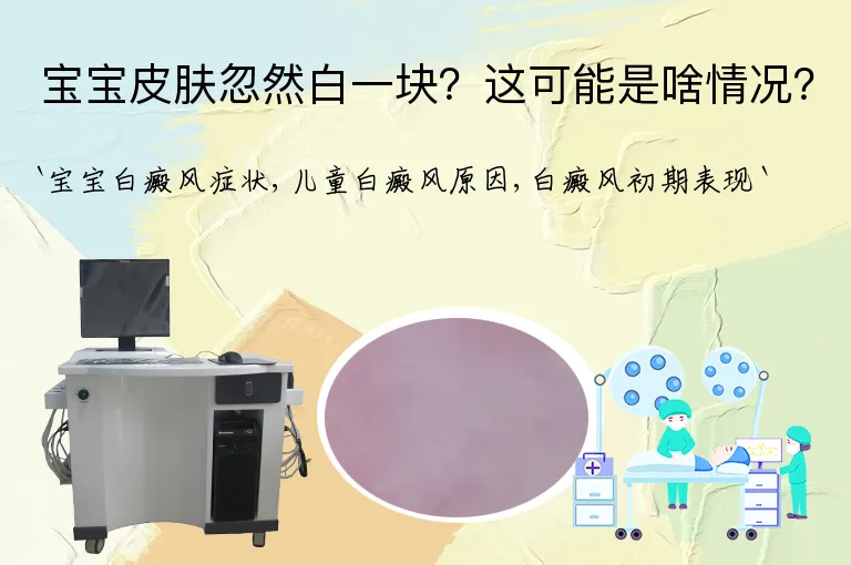宝宝皮肤忽然白一块？这可能是啥情况？