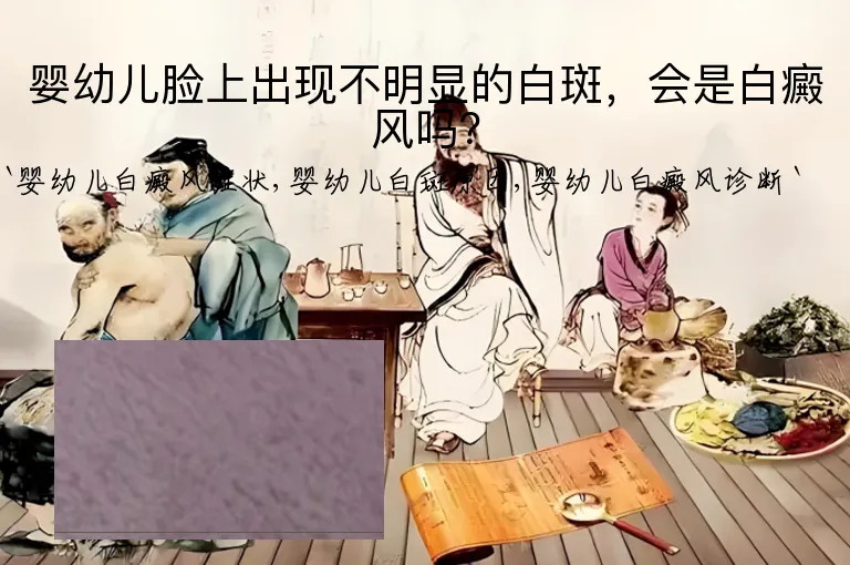 婴幼儿脸上出现不明显的白斑，会是白癜风吗？