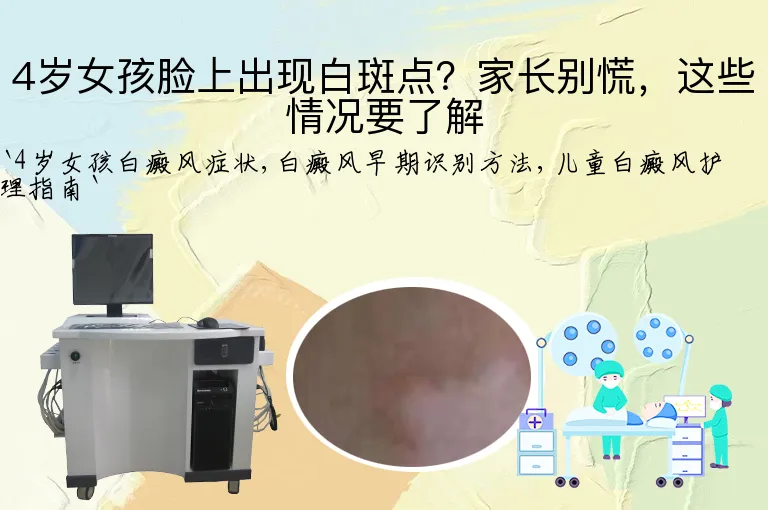 4岁女孩脸上出现白斑点?家长别慌,这些情况要了解